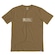 Camiseta DC Shoes Density Zone WT25 Masculina MARROM