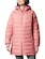 Jaqueta Feminina Columbia Powder Lite II Mid com Capuz ROSA