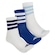 Meia Cano Médio adidas Crew - 3 Pares - Infantil BRANCO