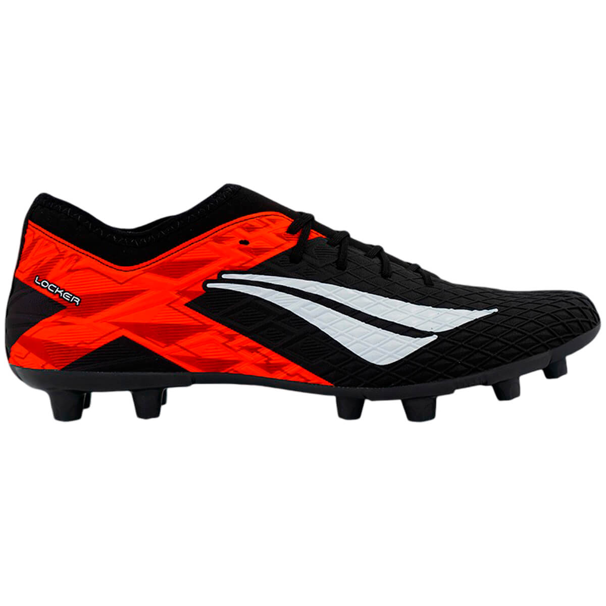 Chuteira de Campo Adulto RX Locker Y-3.0 Penalty PRETO/BRANCO