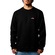 Blusão de Moletom Masculino Rip Curl Careca Corporate Sem Capuz PRETO