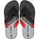 Chinelo Rider Street Duo Plus Masculino PRETO/CINZA