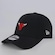 Boné Adulto New Era NBA Chicago Bulls Basic 940 Aba Curva PRETO