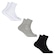 Meia Cano Alto Hoahi - 3 Pares - Masculina CINZA