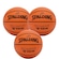 Kit 3 Bolas de Basquete Spalding Varsity Tf-150 MARROM