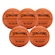Kit 5 Bolas de Basquete Spalding Varsity Tf-150 MARROM