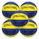 Kit 5 Bola de Basquete Spalding Layup Azul Amarelo - Tamanho 7 AMARELO/AZUL