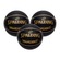 Kit 3 Bola de Basquete Spalding Highlight - Tamanho 7 PRETO
