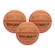 Kit 3 Bola de Basquete Spalding Street Phantom MARROM
