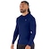 Camiseta ML Poker Térmica Skin New Masculina AZUL ESC/CINZA