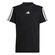 Camiseta adidas MC Essentials 3 Stripes Infantil PRETO/BRANCO