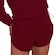 Shorts Alto Giro Sports Feminino VERMELHO