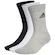 Meia Cano Alto adidas 3 Pack Amortecidas Unissex PRETO