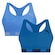 Top Puma Nadador Sem Costura - 2 Unidades - Feminino AZUL