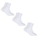 Meia Cano Longo Hoahi - 3 Pares - Masculina BRANCO