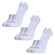 Meia Sapatilha Hoahi - 3 Pares - Feminina BRANCO