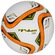 Bola de Futebol de Campo Semi Profissional 32 Gomos Poker Apex BRANCO/LARANJA