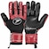 Luva de Futebol de Campo Poker Profissional Infinity Adulto PRETO/VERMELHO