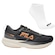 Tênis Feminino Fila Racer Fastpace + Par de Meia PRETO/BRONZE