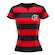 Camisa do Flamengo Braziline FlaTri CRF Feminina VERMELHO