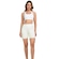 Bermuda Alto Giro Essentials Feminina BRANCO