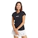 Camiseta adidas Logo Linear Feminina PRETO/BRANCO