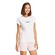 Camiseta adidas Logo Linear Feminina BRANCO/PRETO