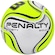 Bola de Futebol Society Penalty 8 X BRANCO/AMARELO