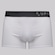 Cueca Boxer Lupo Algodão com Elastano Basic Masculina BRANCO