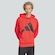 Blusão de Moletom Masculino adidas com Capuz Essentials Big Logo VERMELHO