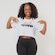 Cropped do Corinthians Futfanatics Respeita Feminino BRANCO