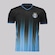 Camisa do Grêmio Futfanatics Degradê Masculina PRETO/AZUL