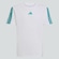 Camiseta adidas Essentials 3 Stripes Infantil BRANCO/AZUL CLA