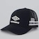 Boné Adulto Umbro Trucker Aba Curva PRETO