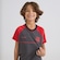 Camiseta do Flamengo Braziline Cesto Infantil CINZA MESCLA