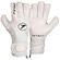 Luva de Futebol de Campo Poker Profissional Eclipse BRANCO/CINZA