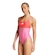 Maiô Feminino Adidas Colorblock X-Back Acolchoado ROSA/VERMELHO