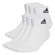 Meia Unissex Adidas Sportswear Ankle - 6 Pares BRANCO