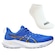 Tênis Masculino Asics Gt 2000 13 + Par de Meia AZUL/AMARELO