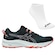 Tênis Feminino Asics Trabuco Terra 2 + Par de Meia VERDE ESC/LARANJA