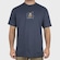 Camiseta Okenheads Basica Silk Fire Logo Masculina CINZA