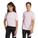 Camiseta Infantil Adidas Essentials ROSA CLA/BRANCO
