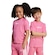 Camiseta Infantil Adidas Essentials ROSA/BRANCO