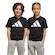 Camiseta Infantil Adidas Essentials PRETO/BRANCO
