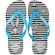 Chinelo Havaianas Top Warner Logo Dedo Masculino BRANCO/AZUL