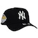 Boné Unissex New Era 9FORTY A-Frame New York Yankees 99WS Aba Curva PRETO