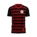 Camisa do Flamengo Retrô 2019 Bicampeão Libertadores Infantil VERMELHO/PRETO