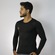 Camiseta Térmica Manga Longa Topper Classic New Betel Masculina PRETO