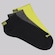 Meia Cano Curto Puma 3 Pares Masculina PRETO