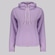 Jaqueta Corta Vento Selene com Capuz e Bolso Feminina ROXO